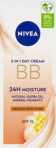 Nivea hydrata�n� denn� BB kr�m 5v1 tmav�� odst�n pleti OF 15 50 ml Nivea hydrata�n� denn� BB kr�m 5v1 tmav�� odst�n pleti OF 15 50 ml